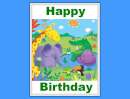 Jungle Animals Edible Icing Image